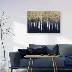 Master Piece Shimmering Forest Indigo Canvas Wall Art -Master Piece Shop unnamed file 100