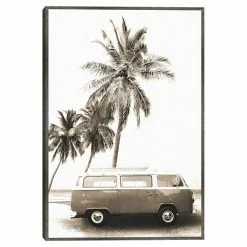 Master Piece Sepia Beach Ride Framed Wall Art