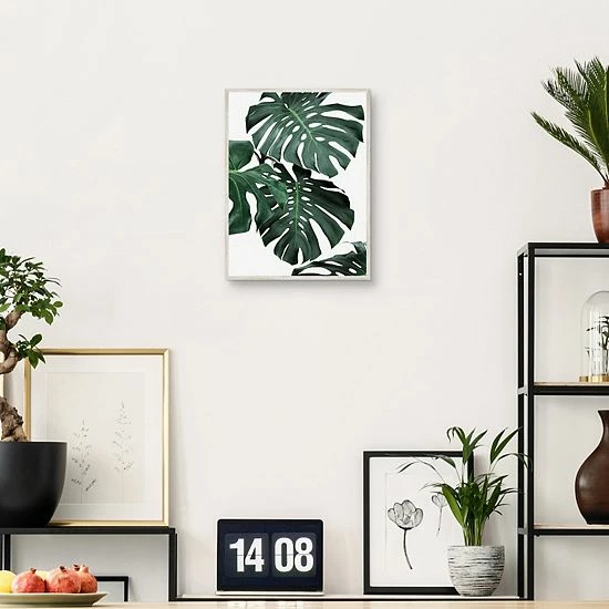 Master Piece Monstera 1 Framed Canvas Wall Art 2 Master Piece Monstera 1 Framed Canvas Wall Art - Image 2