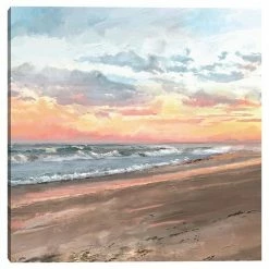 Master Piece Tangerine Sky Canvas Wall Art By Studio Arts