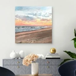 Master Piece Tangerine Sky Canvas Wall Art By Studio Arts -Master Piece Shop unnamed file 1128