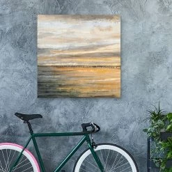 Master Piece Evening Pier Canvas Wall Art By Studio Arts -Master Piece Shop unnamed file 1137