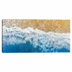 Master Piece Tidal Blues Canvas Wall Art By Studio Arts