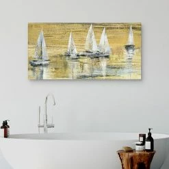 Master Piece Golden Sail Canvas Wall Art By Studio Arts -Master Piece Shop unnamed file 1156