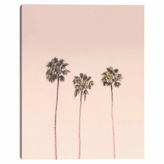 Master Piece Sunset Palms Wall Art By Sisi & Seb 1 Master Piece Sunset Palms Wall Art By Sisi & Seb