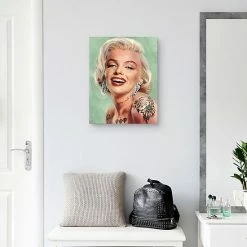 Master Piece Tattooed Marilyn Canvas Wall Art By Studio Arts -Master Piece Shop unnamed file 1186