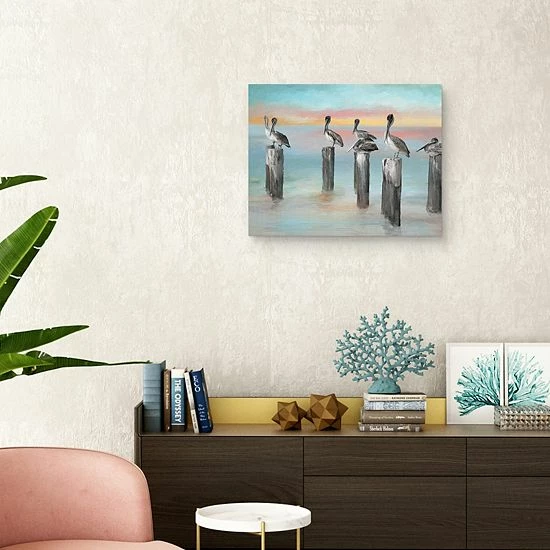 Master Piece Sunrise Sorbet Canvas Wall Art By Studio Arts 2 Master Piece Sunrise Sorbet Canvas Wall Art By Studio Arts - Image 2