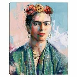 Master Piece Perfectly Frida Canvas Wall Art By Studio Arts