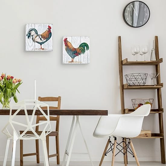 Master Piece Rooster 1 & 3 Canvas Wall Art 2-piece Set 4 Master Piece Rooster 1 & 3 Canvas Wall Art 2-piece Set - Image 4