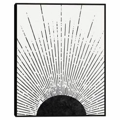 Master Piece Graphic Sun Wall Art By Sisi & Seb