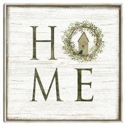 Master Piece Home For Christmas Birdhouse Wall Decor