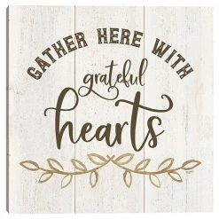 Master Piece Farm Life IV Grateful Hearts Canvas Wall Art
