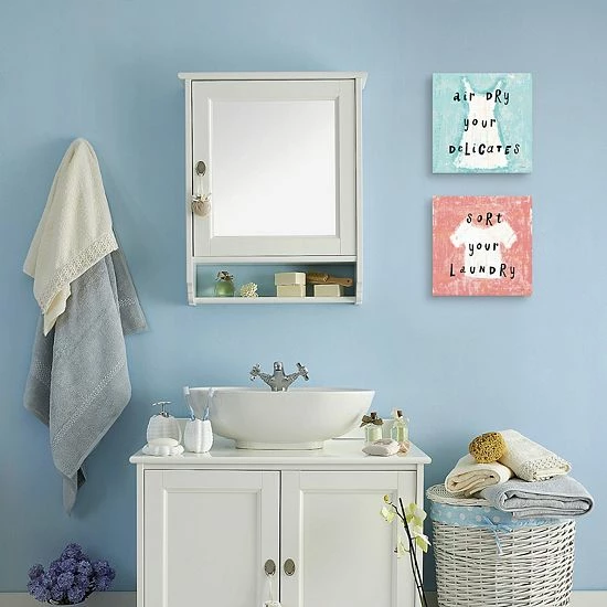 Master Piece Laundry Rules III & VI Canvas Wall Art 2-piece Set 2 Master Piece Laundry Rules III & VI Canvas Wall Art 2-piece Set - Image 2