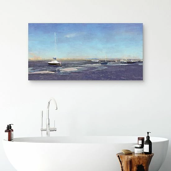 Master Piece Harbor Masts Canvas Wall Art 2 Master Piece Harbor Masts Canvas Wall Art - Image 2