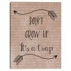 Master Piece Don't Grow Up Canvas Wall Art