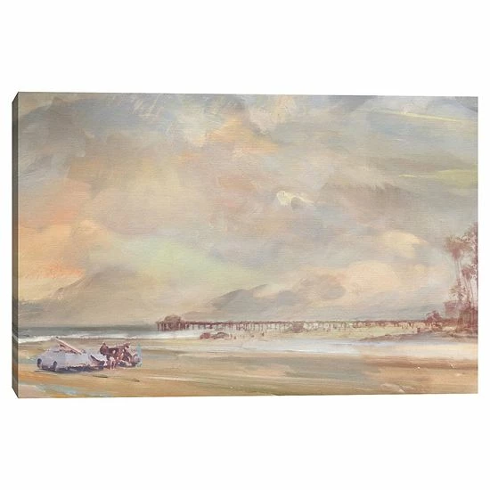 Master Piece Sunset Surf Canvas Wall Art 1 Master Piece Sunset Surf Canvas Wall Art