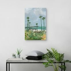 Master Piece Palms Pier Canvas Wall Art -Master Piece Shop unnamed file 1392