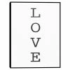 Master Piece Love Vertical Canvas Wall Art