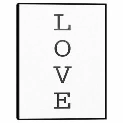 Master Piece Love Vertical Canvas Wall Art