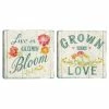 Master Piece Full Bloom X & XIII Floral By Danhui Nai Canvas Wall Art 2-piece Set