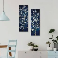 Master Piece Indigo Spring I & II By Nan Canvas Wall Art 2-piece Set 7 Master Piece Indigo Spring I & II By Nan Canvas Wall Art 2-piece Set -Master Piece Shop unnamed file 143