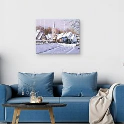 Master Piece Christmas Village Canvas Wall Art -Master Piece Shop unnamed file 1430