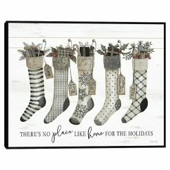 Master Piece There's No Place Like Home Framed Canvas Wall Art