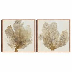 Master Piece Luxe Coral Framed Wall Art