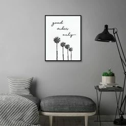 Master Piece Palm Trees Good Vibes Only Framed Wall Art -Master Piece Shop unnamed file 1511