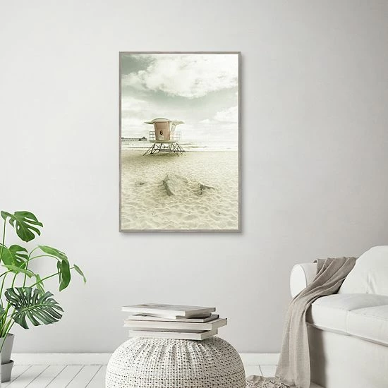 Master Piece Imperial Beach Vintage Inspired Framed Wall Art 3 Master Piece Imperial Beach Vintage Inspired Framed Wall Art - Image 3