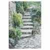 Master Piece Garden Steps Canvas Wall Art By Studio Arts