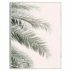 Master Piece Blush Palm Leaves Wall Art By Sisi & Seb