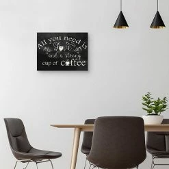 Master Piece Love Strong Coffee Canvas Wall Art -Master Piece Shop unnamed file 159