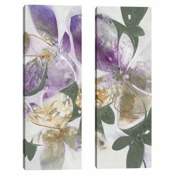 Master Piece Violet & Sage I & II Wall Decor