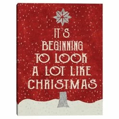 Master Piece Look Like Christmas By Erin Clark Canvas Wall Art