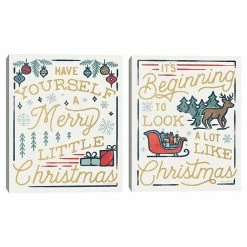 Master Piece Christmas Adventures IV & VII Wall Decor