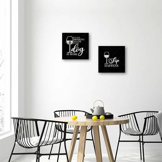Master Piece Wine Humor I & III Canvas Wall Art 2-piece Set 2 Master Piece Wine Humor I & III Canvas Wall Art 2-piece Set - Image 2