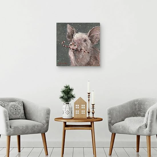 Master Piece Teri The Christmas Pig Wall Decor 2 Master Piece Teri The Christmas Pig Wall Decor - Image 2
