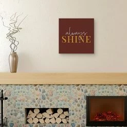 Master Piece Always Shine Daily Affirmations III Canvas Wall Art -Master Piece Shop unnamed file 1704