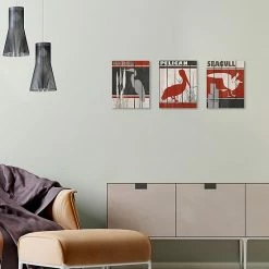 Master Piece Heron Pelican Seagull Canvas Wall Art 3-piece Set -Master Piece Shop unnamed file 1737