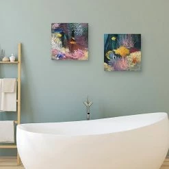 Master Piece Coastal Reef I & II By Julia Purinton Canvas Wall Art 2-piece Set -Master Piece Shop unnamed file 1751