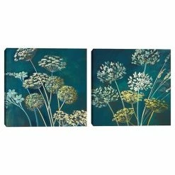 Master Piece Quiet The Time I & II By Nel Whatmore Canvas Wall Art 2-piece Set