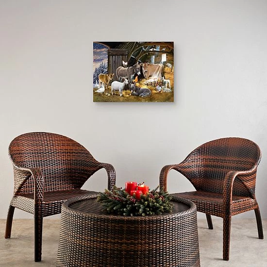 Master Piece Nativity 3 Canvas Wall Art 2 Master Piece Nativity 3 Canvas Wall Art - Image 2