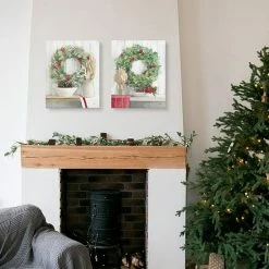 Master Piece Natural Christmas I & Natural Christmas II Canvas Wall Art 2-Piece Set -Master Piece Shop unnamed file 1786