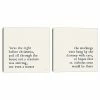 Master Piece Simple Christmas I & Simple Christmas II Canvas Wall Art 2-Piece Set