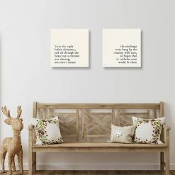 Master Piece Simple Christmas I & Simple Christmas II Canvas Wall Art 2-Piece Set -Master Piece Shop unnamed file 1791