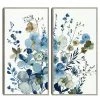 Master Piece Blue Blossoming Garden Framed Wall Art