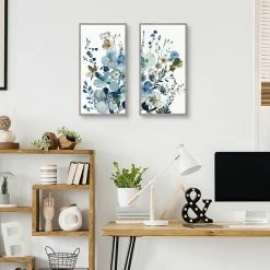 Master Piece Blue Blossoming Garden Framed Wall Art -Master Piece Shop unnamed file 1795