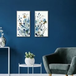 Master Piece Blue Blossoming Garden Framed Wall Art -Master Piece Shop unnamed file 1796