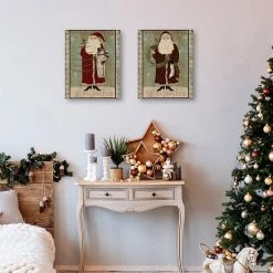 Master Piece Santa Snowman & Santa Wreath Wall Decor -Master Piece Shop unnamed file 181